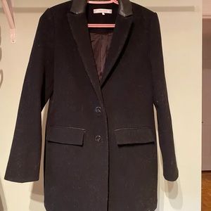 Manteau noir chic